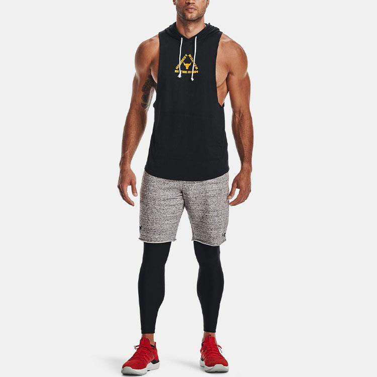 Under Armour Johnson Series Warm Training Breathable Shorts Men shorts Gray 1361751-112