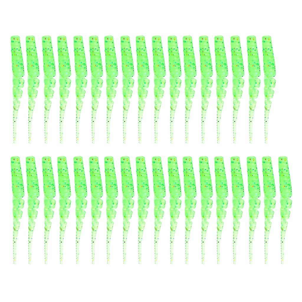 35pcs Leurres de Pêche Flottants Leurres Stylets Flottants Leurres Souples Top Water pour Attirer le Poisson