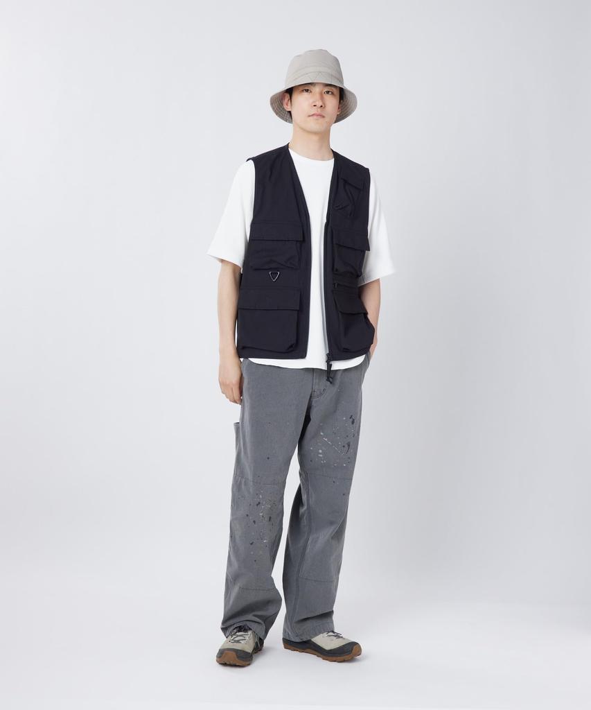 Snow Peak TAKIBI Herringbone Vest BLACK M VT-26SU003 (Men's/Women's Vest)