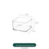 Armoire Miroir de Salle de Bain en Acrylique & Étagère Organisateur de Cosmétiques