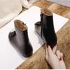 2024 New Girls Boots Bow with Flowers Chic Children Fashion Princess Short Boots for Party Wedding Shows Drop Shipping Simple