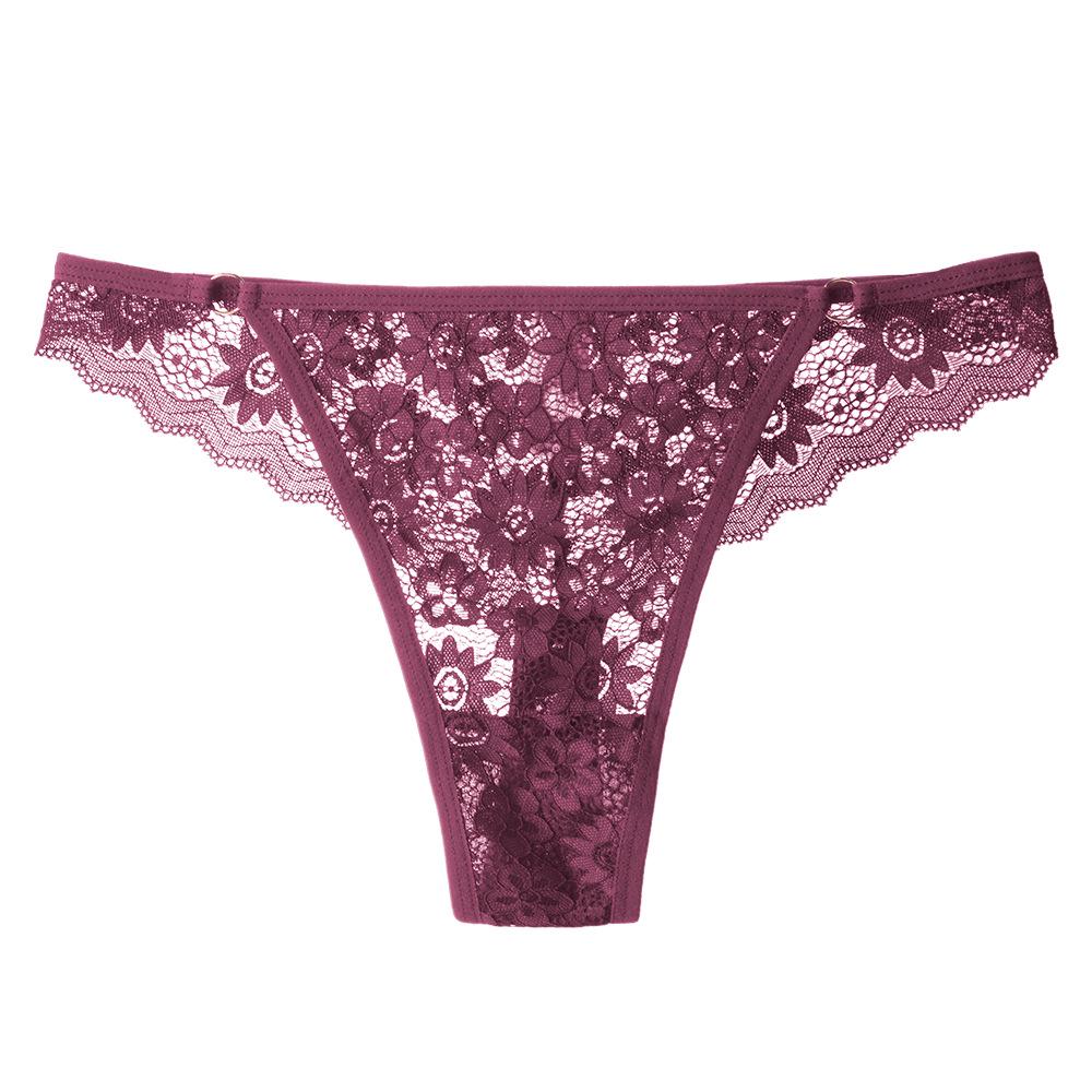 Sexy Spitzen-Tanga Dessous - Damen Verführung Spitzenunterwäsche für Fitness