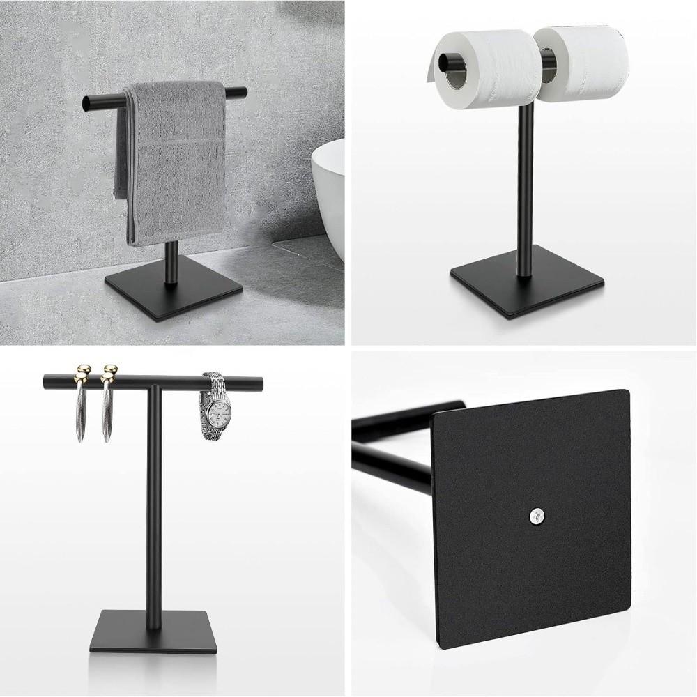 New Stainless Steel Towel Rack Rustproof Movable Display Stand Modern Style Multi-Purpose Towel Bar Rack Kitchen
