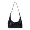 Trendy Street Style Large Capacity Pu Crossbody Bag Fashionable Minimalist Tote Handbag