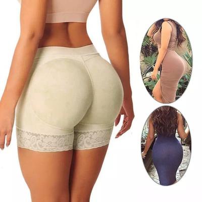 Dames onderbroeken Fake Bill Hoge taille Buikcontrole Butt Lifted Naadloos Zacht Ademend Elastisch Butt Lifter Body Shaper Slipje Gewatteerd ondergoed