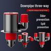 IVORPO Stainless Steel Drain Anti-Odor Sealer & Overflow Plug