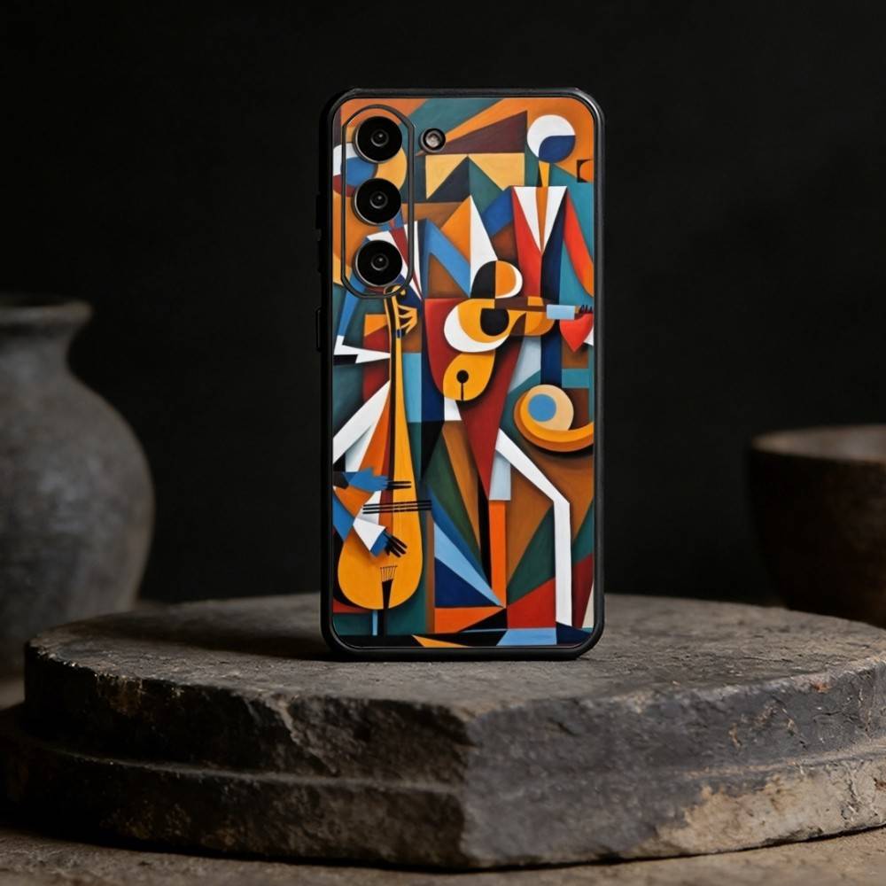 Picasso Abstract Art Painting Phone Case For Samsung Galaxy A13,21s,22,31,32,52,53,71,72,73,Soft Black Cover Samsung a21