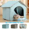 Summer Small Cat Dog Ice House Air Conditioning BED Summer Cooling Tool Nest Cat Dog Four Seasons Pet Weatherproof Ice House