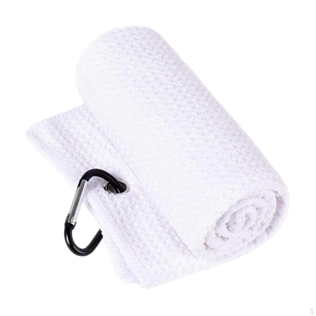 Golf Towel Ball Cleaning 12 Inx12 in Microfiber Golfing Supplies Lightweight Quick Drying