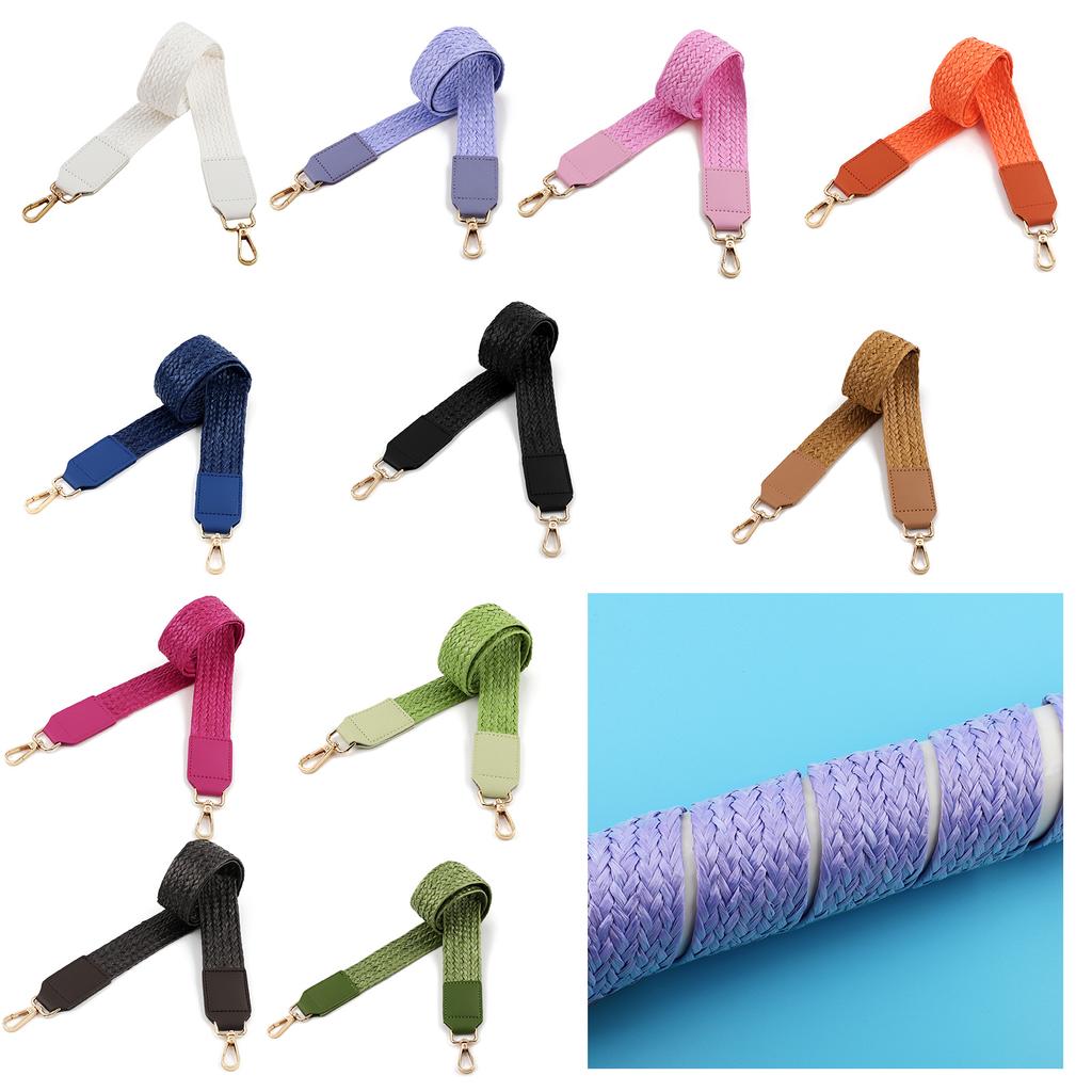 Replacement Crossbody Bag Strap Wide Shoulder Strap PU Leather Bag Strap Handbag Strap Solid Color Replacement Belt