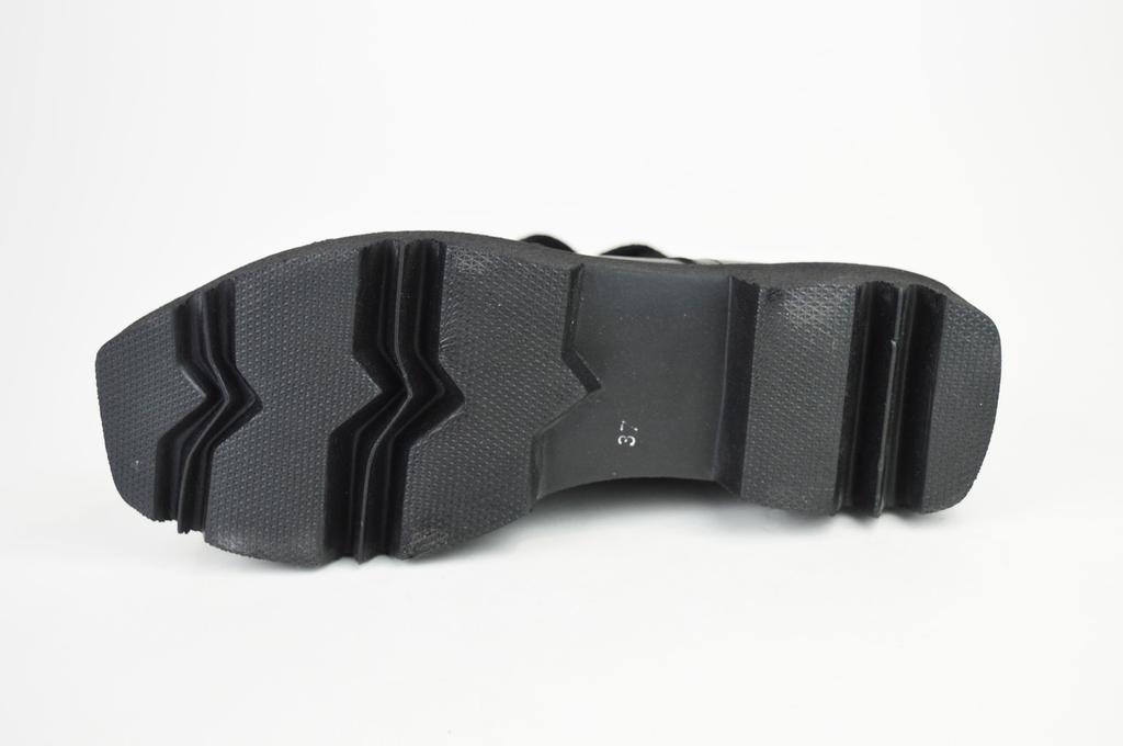 Botki Lottini 115141 36 Czarna skóra