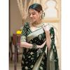 Stylish Wedding Sarre for Women ,Blouse (Need To Be Stitched As Per Size And Fit)