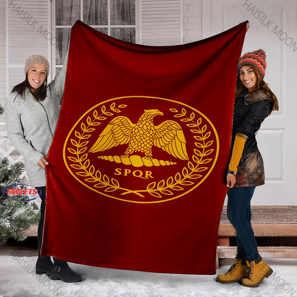 15 Styles Distant Mysterious Roman Empire Print Fluffy Throw Camping Blanket for Children Sofa Throw Thin Blanket Fashion Gifts