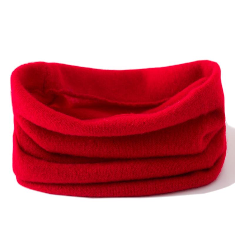 Winter Warm Neck Cover 100% Merino Wool Women's Solid Knit Neck Cover Ski Outdoor Warm Women's Small Neck Cover