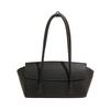Niche underarm bag, new solid color simple single shoulder bag, casual commuter bag for women