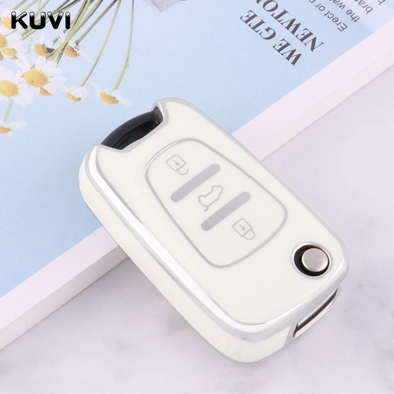 Tpu Car Key Case Cover For Kia Sportage Rio 3 Soul Optima Ceed Pro K5 K2 Pride For Hyundai I20 I30 Ix20 Ix25 Ix35 Elantra Accent