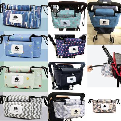 Waterproof Stroller Mummy Bag Baby Diaper Nappy Bag Baby Organizer Bag Travel Carriage Cart Basket Hook Stroller Accessories