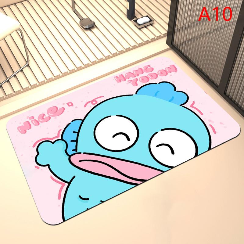 

Clown Fish Hanton Print Bathroom Mat Non Slip Bedroom Kitchen Mat Washable Living Room Home Carpet Bath Floor Mat