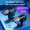 G21 Six Fingers Mobile Phone Game Trigger for PUBG Aim Shooting L1 R1 ABS Key Button for IOS Android Universal Gamepad Joystick 5