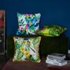 Modern Style Plush Decorative Cushion Cover, Flower Sofa Pillowcase, Home Decor, 1 Pc
