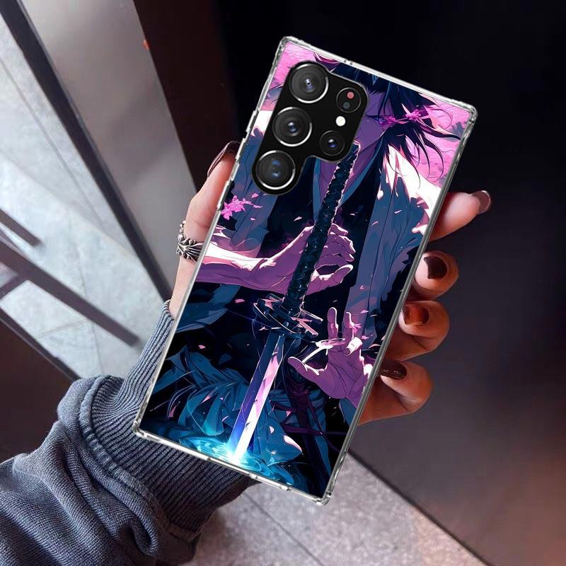 

Bleach Kuchiki Byakuya Phone Case For Samsung Galaxy S26 S25 Edge S24 S23 Ultra S22 Plus S21 S20 FE Soft TPU Back Cover Funda Ga Samsung S23 FE