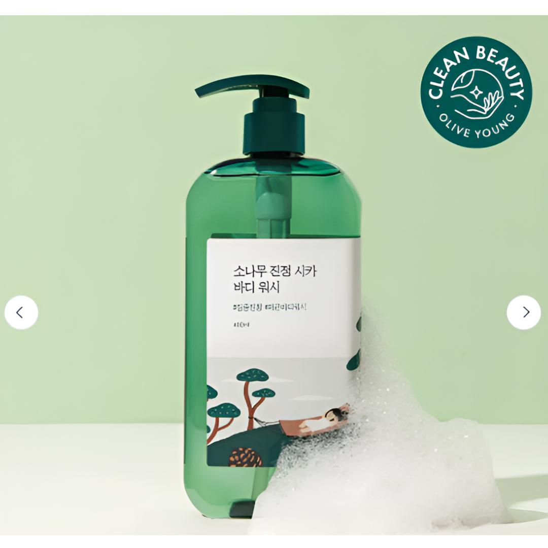 [Round Lab] Pine Calming Cica Body Wash 400 ml