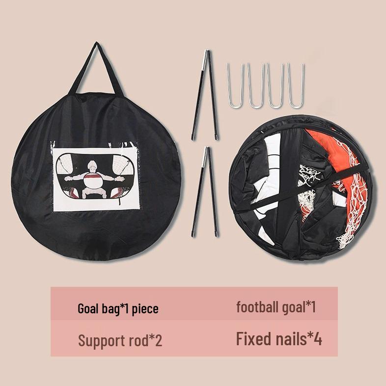 Skladacia detská futbalová bránka: Prenosná, Rýchlo-Otváracia, Vonkajšia Športová Hračka pre Hry Rodič-Dieťa