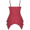 Damenmode Spitze Dessous V-Ausschnitt vorne Babydoll Mesh Nachtwäsche Outfits mit Slip Outfits Sexy Kleid Nachthemd