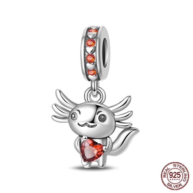 New Copper Cactus Flower Bird Bear Pony Bag Charms Beads Fit Charms Brand Original Bracelet Diy Fine Jewelry Gift