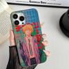 Anime Denji Chainsaw Man Phone Case For IPhone 16 15 17 Pro 11 12 13 14 Pro Max Plus Soft Ripple Silicone Cover Shell