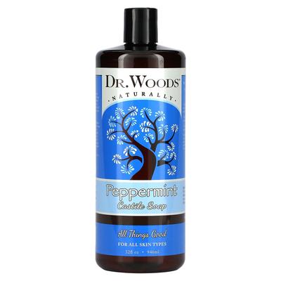 Peppermint Castile Soap, 32 Fl Oz (946 Ml)