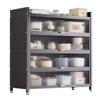 Bieying Modern Kitchen Floor Storage Rack