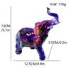 New Creative Resin Crafts Graffiti Colorful Elephant Ornaments Home Decor Living Room Foyer Desktop Ornaments Decorative Gifts