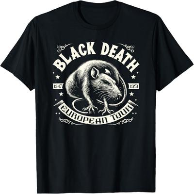 Black Death  European Tour, Ren Faire Medieval History T-Shirt