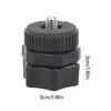 Camera Ball Socket Adapter 17mm To 1/4 Male Screw Conversion Head for Vehicle Mounts and Lightweight Gear