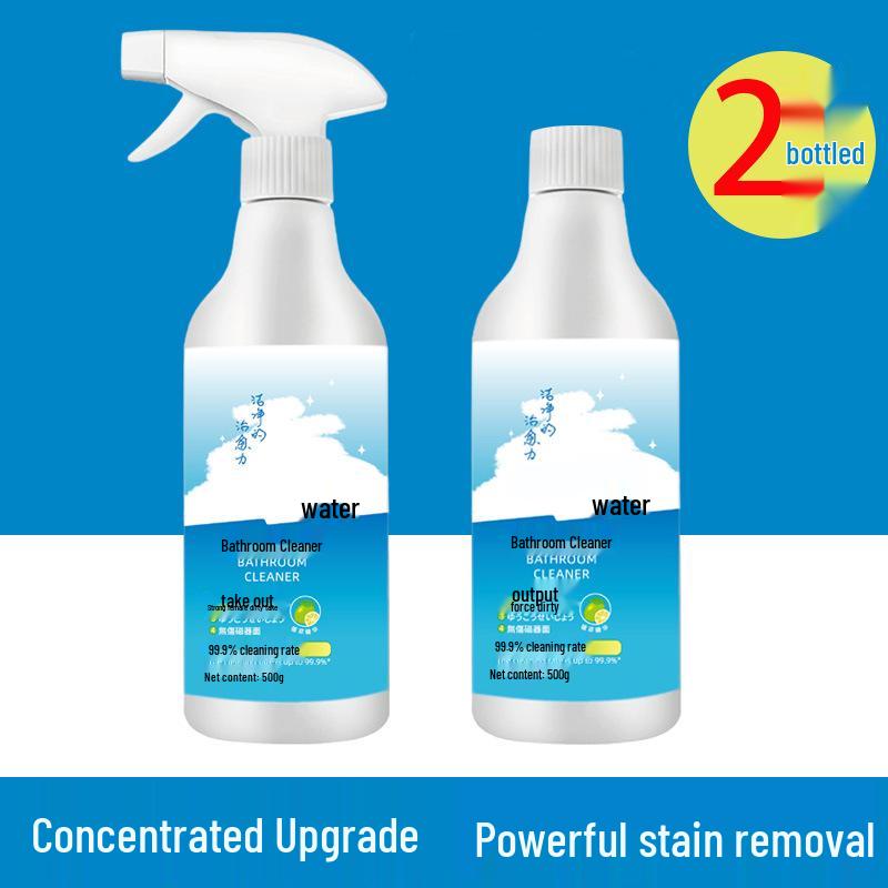 **"Multifunctional Bathroom & Glass Cleaner: Tile & Limescale Remover for Powerful Decontamination"**