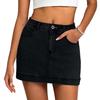 Woman Casual And Fashionable High Waisted Denim Short  Jean