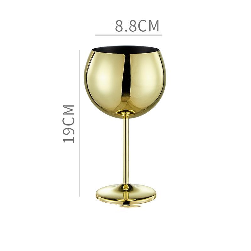 Stainless Steel Wine Glases Creative Agave Cup Liquor Cocktail Goblet Juice Tumbler Bar Party Wedding Restaurant Drinkware Cup
