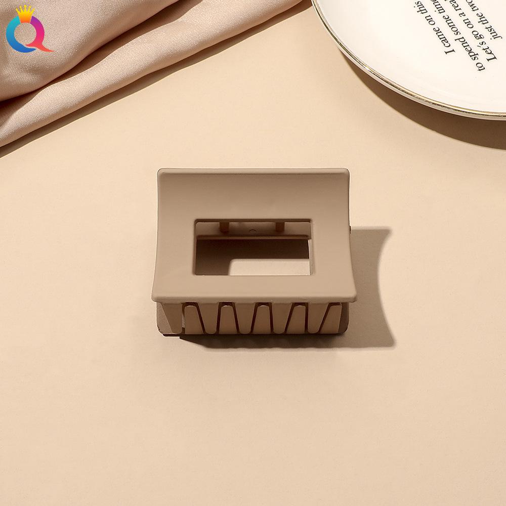 Daily Head Wear Set Women Fashion Claw Clip   Solid Coffee Black Acrylic Large Hair Claw Korea for Girl Clip Barrette Hair Accessories