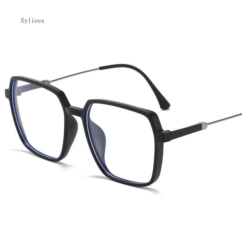 Blue Light Blocking Myopia Glasses Frame for Men and Women Optical Prescription Eyewear Spectacles Full Rim Oversize Eyeglasses