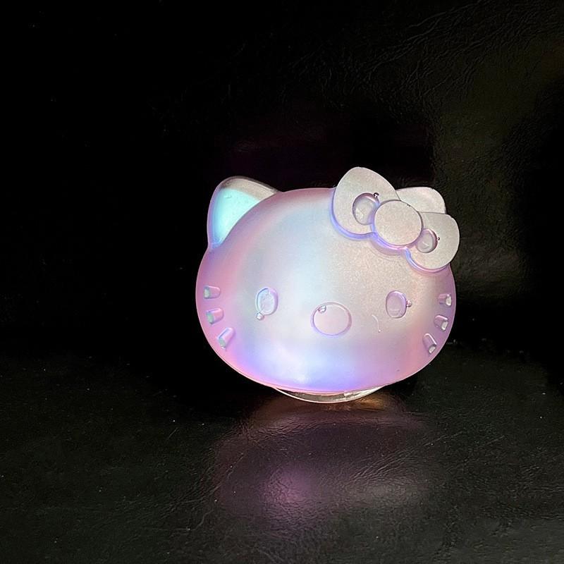 

Frosted Laser Colorful KT Cat Phone Airbag Bracket Adhesive Type Scalable Portable Stable Desktop Stand Watching Drama