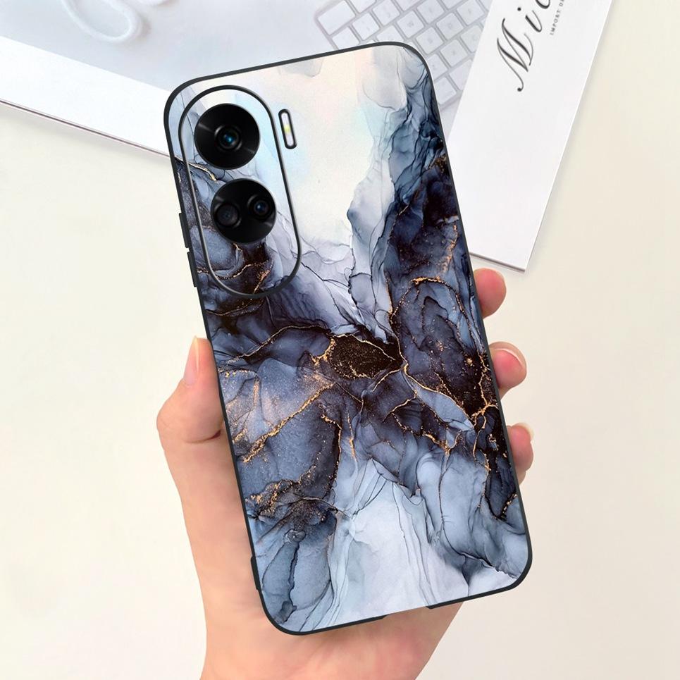 For Funda Honor 90 Lite Case Honor 100 Pro Honor100 5G Back Cover Astronaue Cow Pattern Etui Soft Silicone Huawei Honor90 Lite