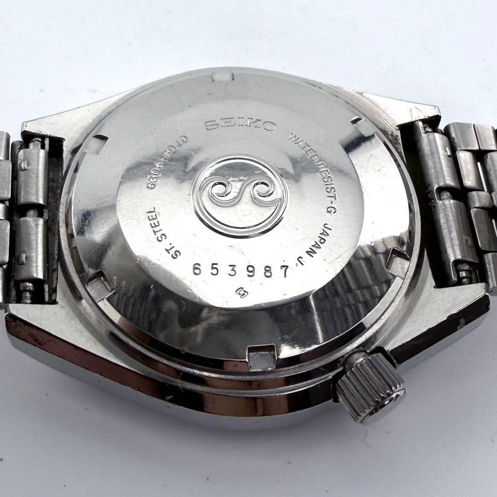 SEIKO 5 ACTUS SilverWave Automatic Vintage Watch 6306-8010