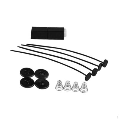 Kit de Montagem de Cintas para Ventilador Elétrico Acessório para Reparo de Automóveis Radiador