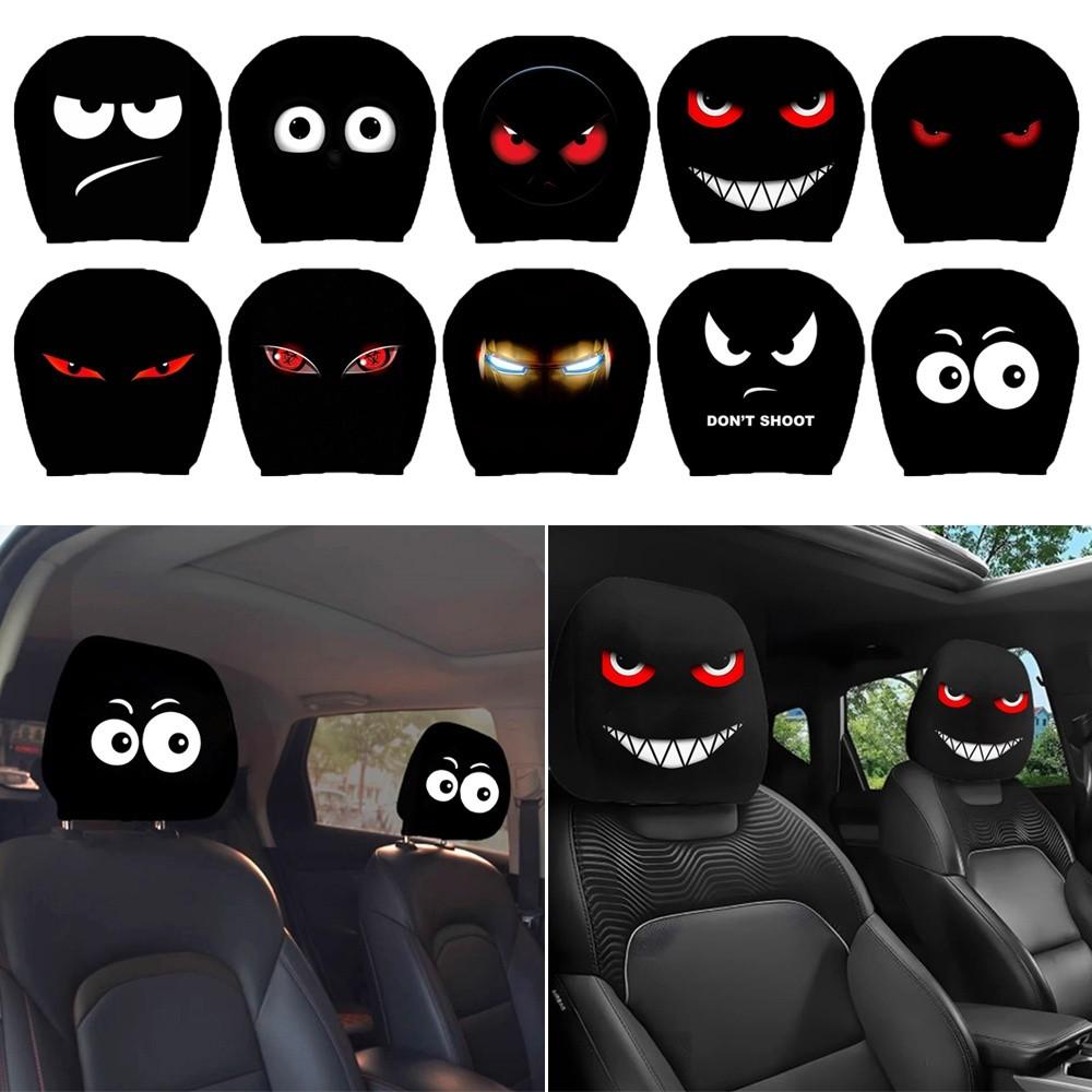 Universal Car Seat Cover Elastic Car Seat Headrest Car Headrest Cover  Auto Interior Accessories