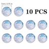 10pcs 7cm Christmas Ball Candy Box Christmas Tree Pendant Tinplate Children Spherical Gift Iron Box New Year Decoration Xmas Eve