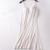 Women's Summer Dress Loose Beach Vacation Casual Deep V Neck Vest Dress Elegant Shirt Dress