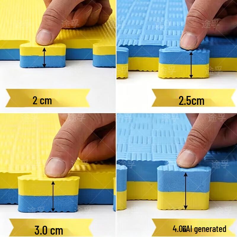 Tufu Taekwondo & Yoga Foam Interlocking Mat