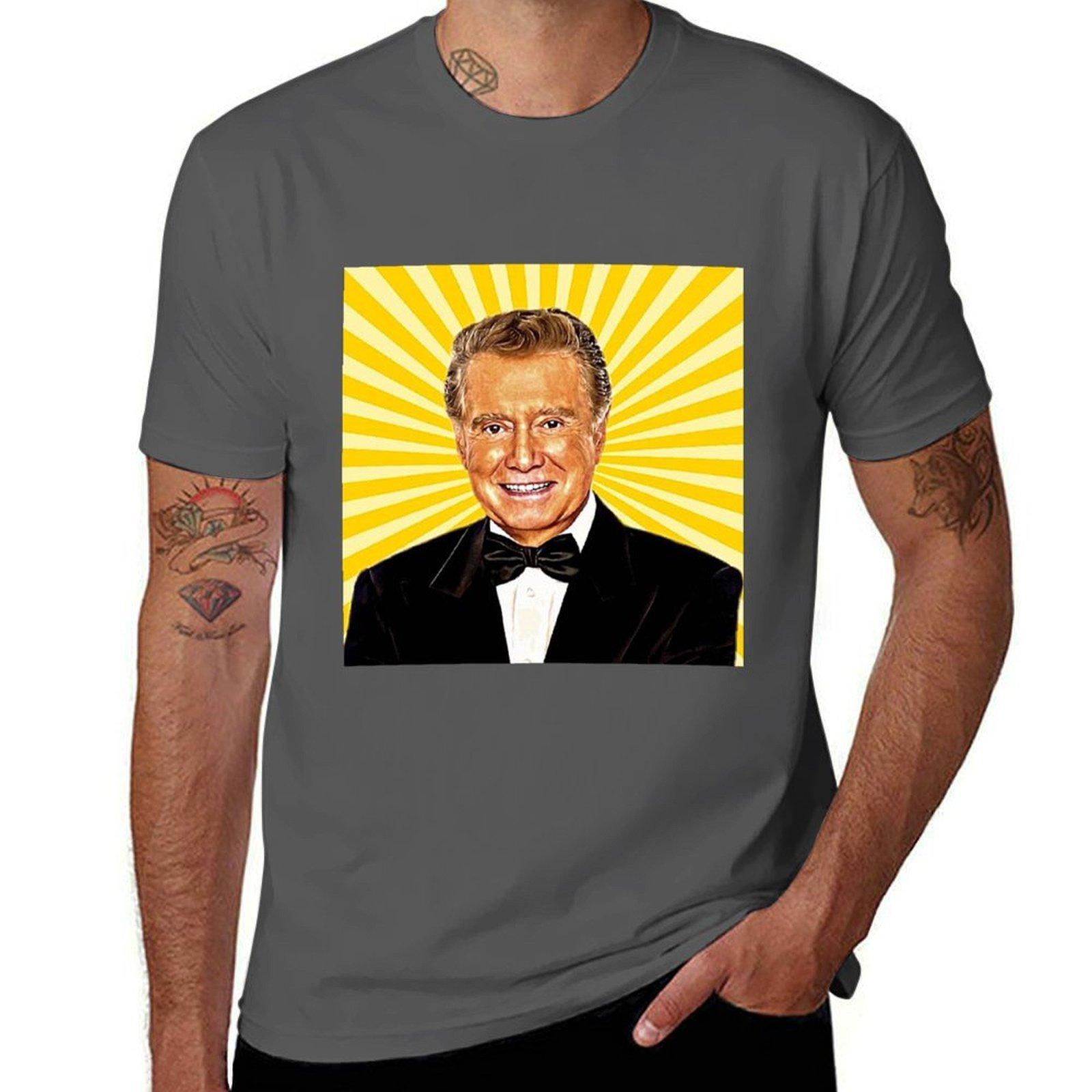 

Regis Philbin T-Shirt t shirt custom print t shirts for man graphic funny mens graphic t shirts T-Shirt 4XL