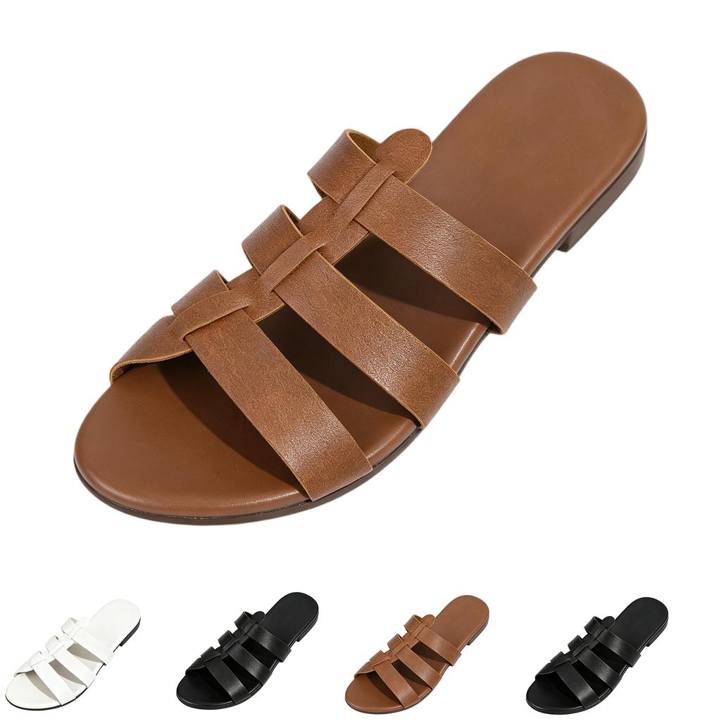 Summer Women's Hollow Out Fashionable Soft Soled Slippers